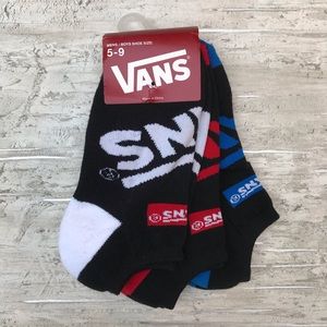 3 Pairs Vans Ankle Low Socks